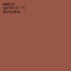 #985747 - Sepia Skin Color Image
